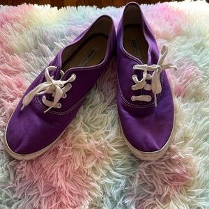 Purple Women’s Keds Shoes Sz 10 Vintage Great Condition!